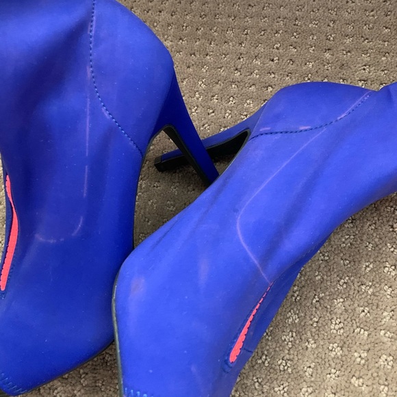 Juicy couture peep toe bootie heels - Picture 5 of 11